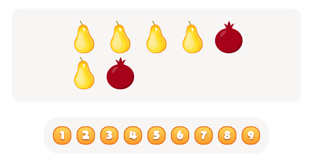 Count the  Pears Worksheet