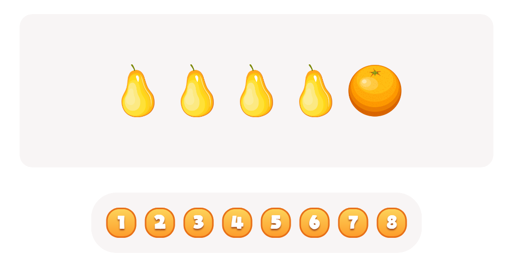 Count the  Pears Worksheet