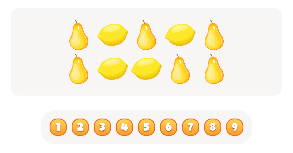 Count the  Pears Worksheet