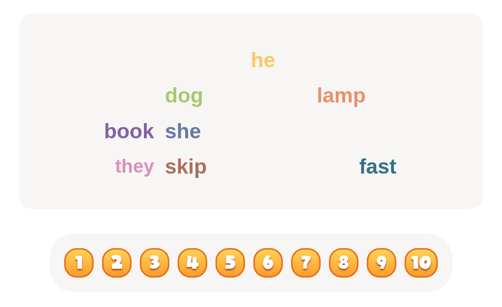 Count the personal pronouns in these 8 words.