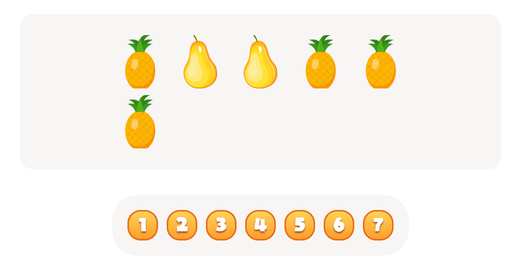 Count the  Pineapples Worksheet