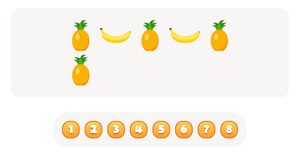 Count the  Pineapples Worksheet