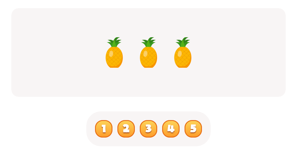 Count the  Pineapples Worksheet