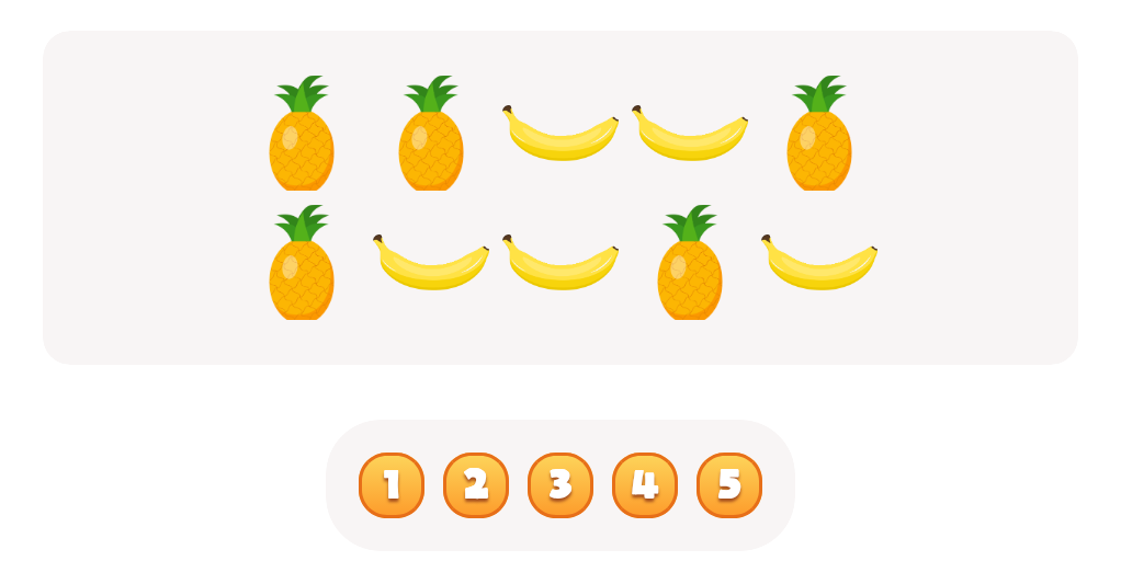 Count the  Pineapples Worksheet