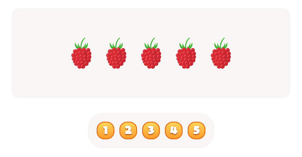 Count the  Raspberries Worksheet