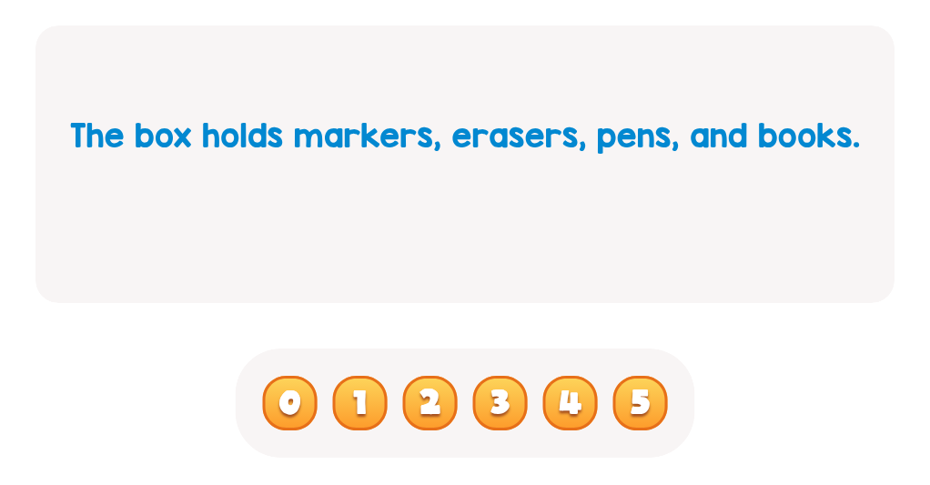 Counting Common Nouns: How Many Common Nouns Can You Find?