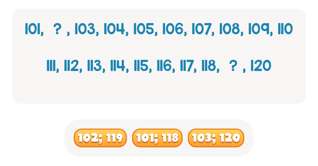 Counting Forward Up to 120 - Fun Math Practice