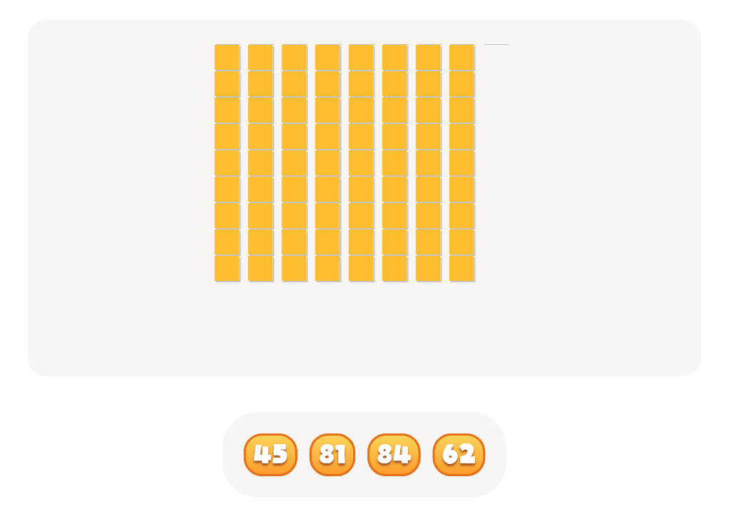 Counting with Base Ten Blocks up to 100 – Find the Correct Number