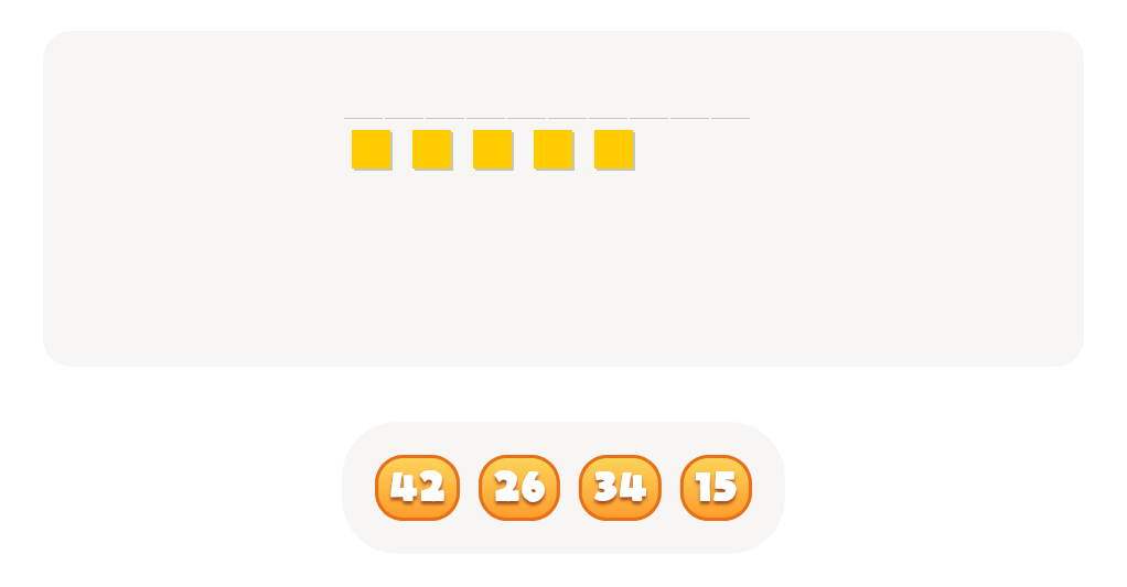 Counting with Base Ten Blocks up to 50 – Find the Correct Number