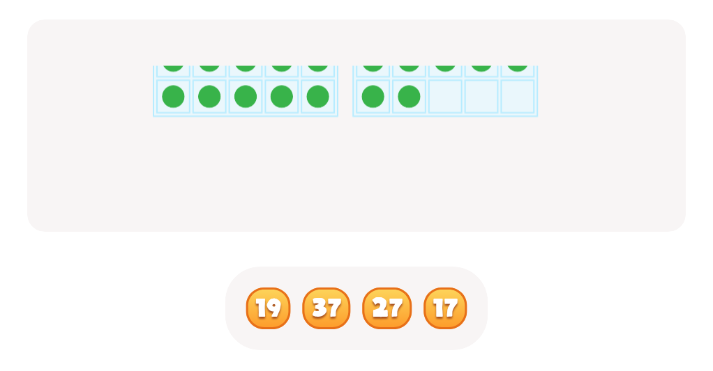 Counting with Base Ten Blocks up to 50 – Find the Correct Number