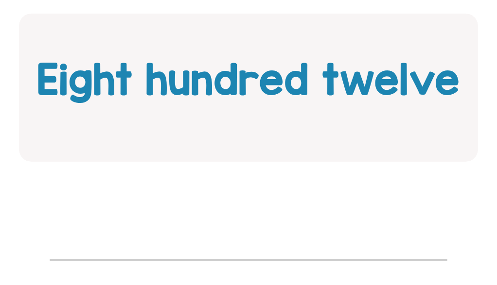 Enter the matching number.