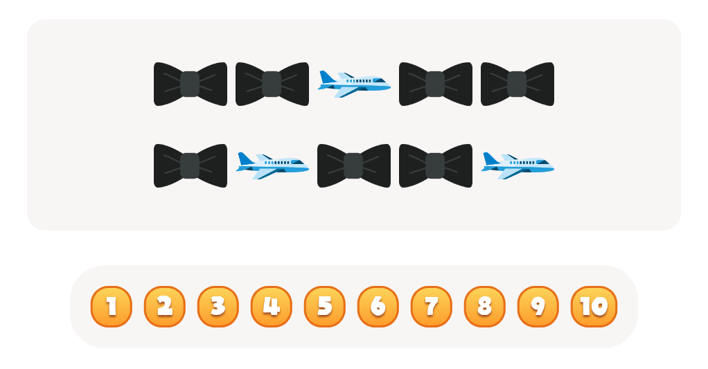 Explore colors and count. Black Object Worksheet