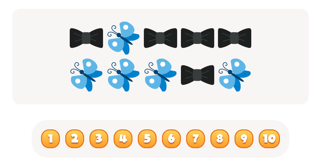 Explore colors and count. Black Object Worksheet
