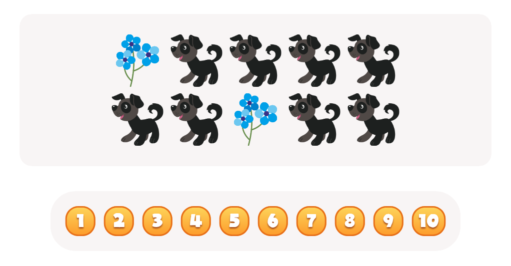 Explore colors and count. Black Object Worksheet