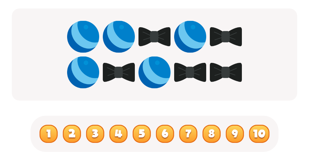 Explore colors and count. Black Object Worksheet