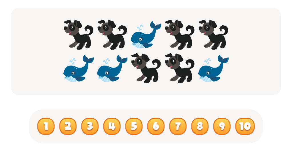 Explore Colors and Count. Blue Object Worksheet