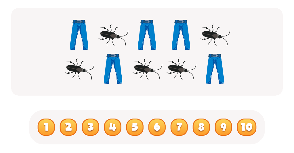 Explore Colors and Count. Blue Object Worksheet