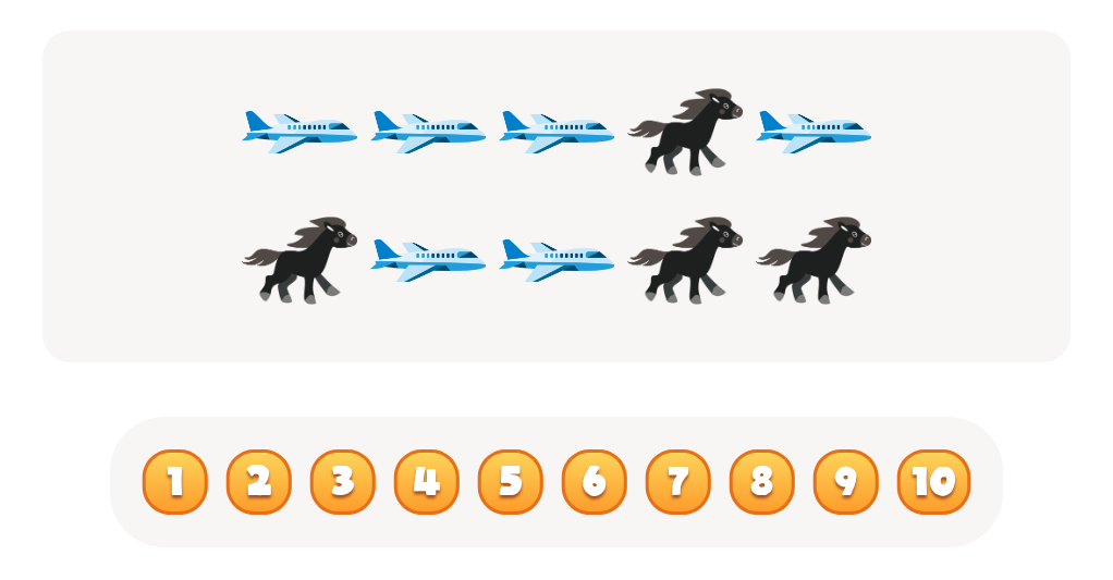 Explore Colors and Count. Blue Object Worksheet