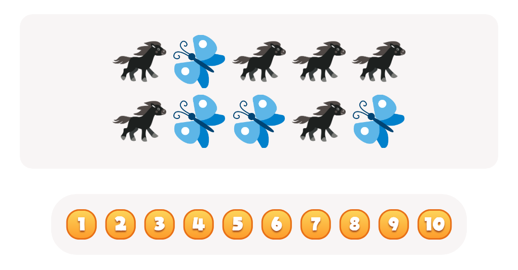 Explore Colors and Count. Blue Object Worksheet