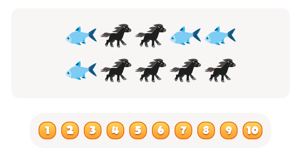 Explore Colors and Count. Blue Object Worksheet