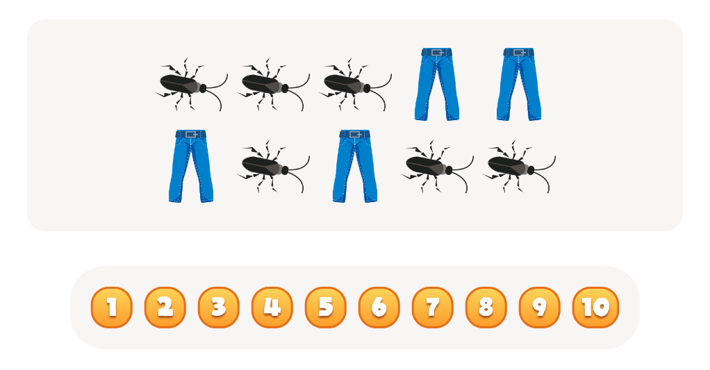 Explore Colors and Count. Blue Object Worksheet