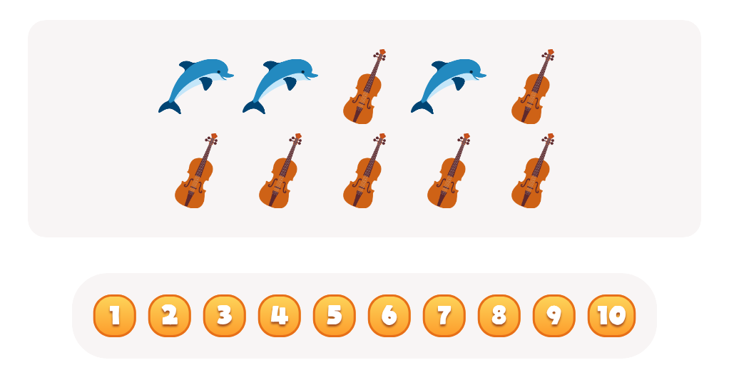 Explore Colors and Count. Brown Object Worksheet