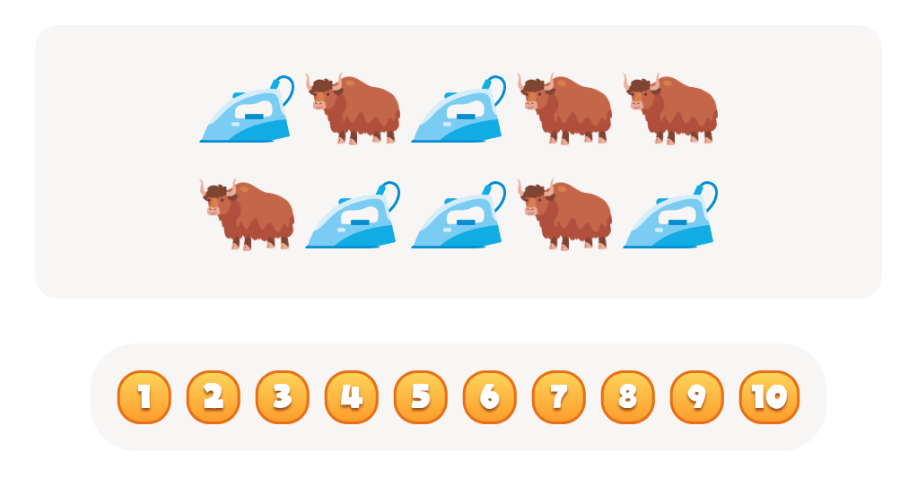 Explore Colors and Count. Brown Object Worksheet