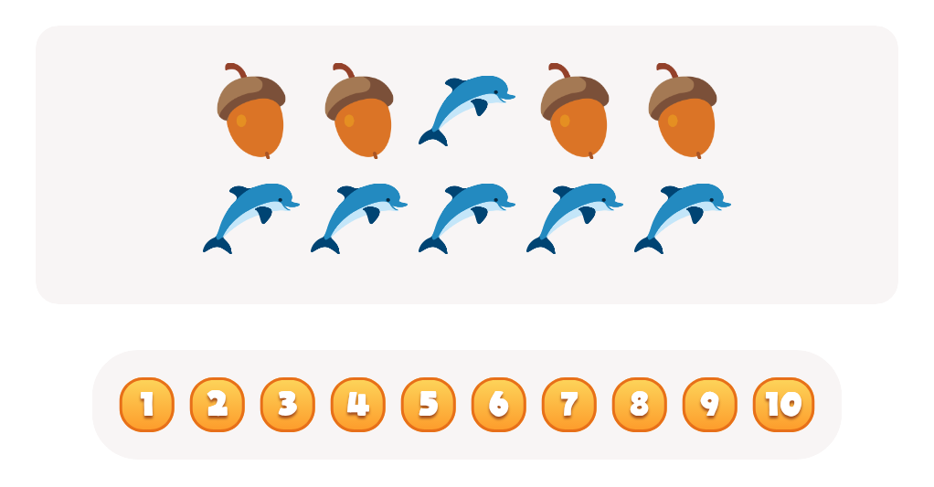 Explore Colors and Count. Brown Object Worksheet