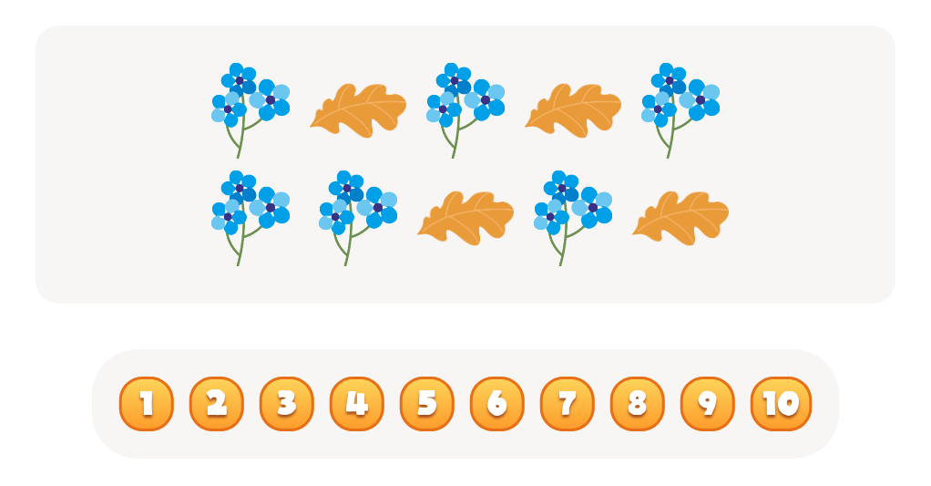 Explore Colors and Count. Brown Object Worksheet