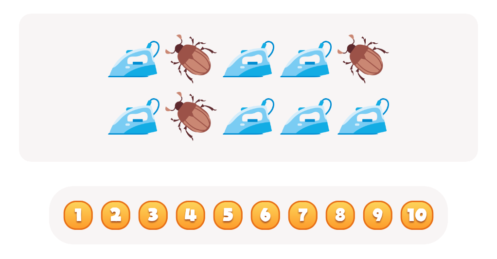 Explore Colors and Count. Brown Object Worksheet