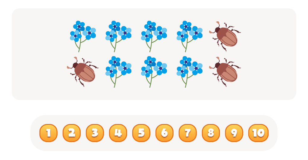 Explore Colors and Count. Brown Object Worksheet