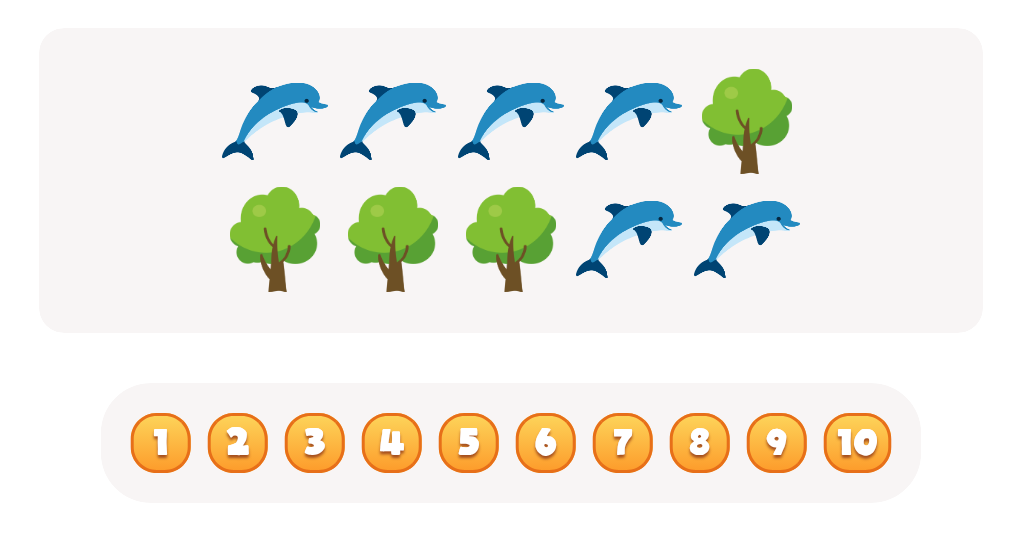 Explore Colors and Count. Green Object Worksheet