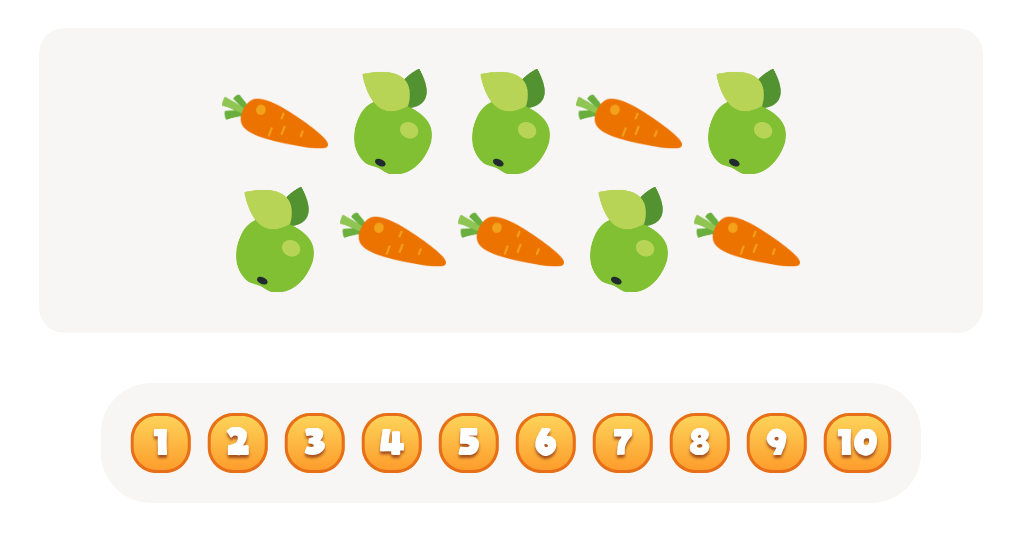 Explore Colors and Count. Orange Object Worksheet