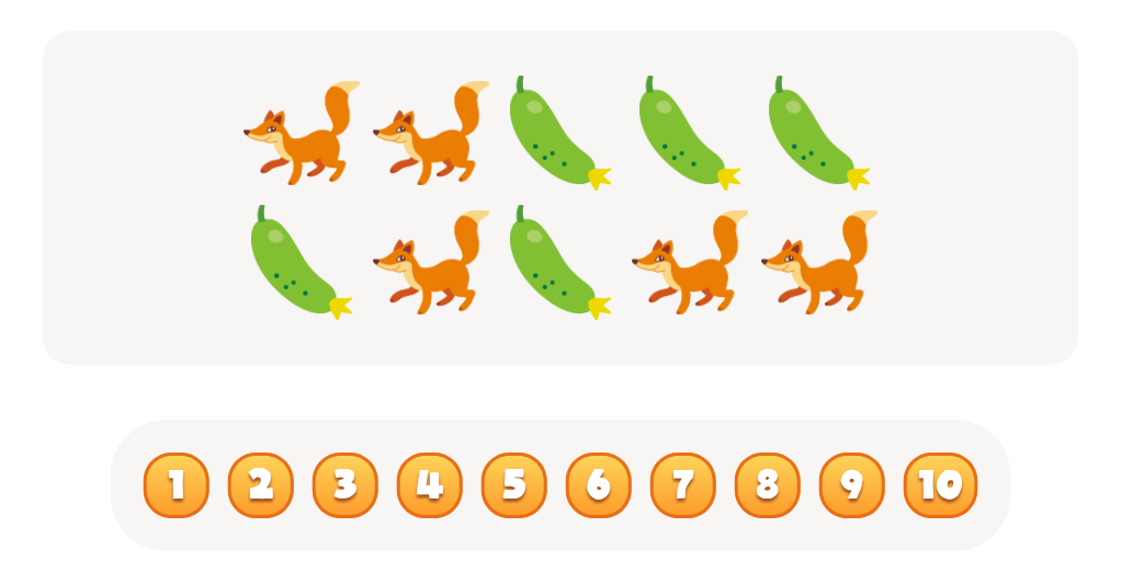 Explore Colors and Count. Orange Object Worksheet