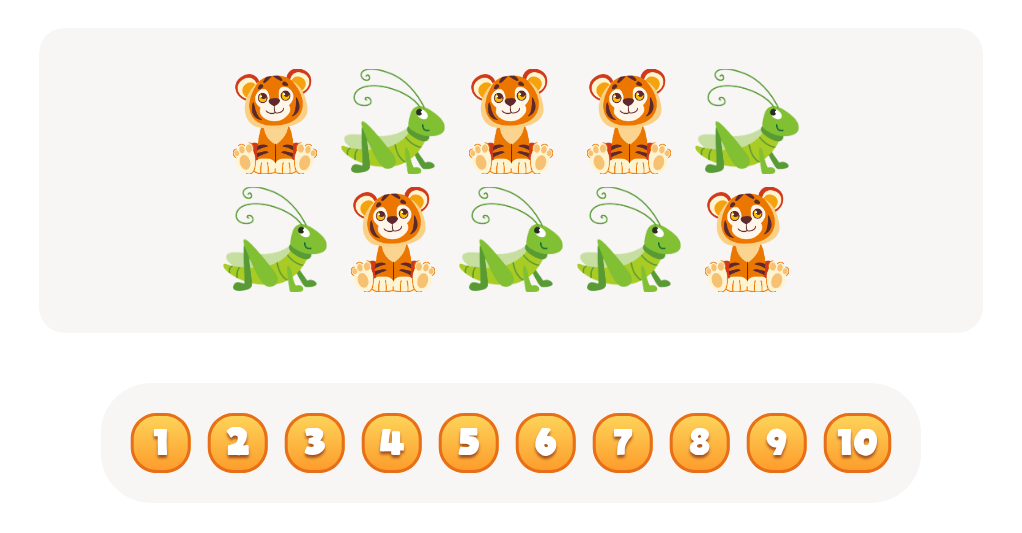 Explore Colors and Count. Orange Object Worksheet