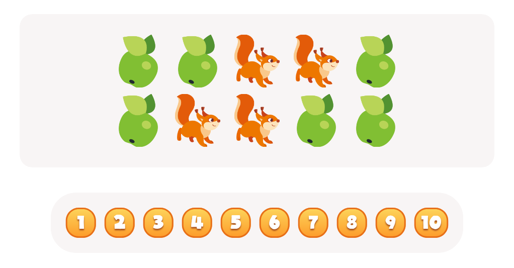 Explore Colors and Count. Orange Object Worksheet