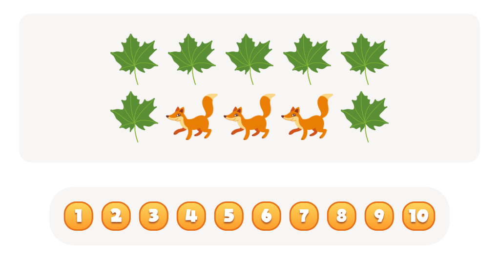 Explore Colors and Count. Orange Object Worksheet
