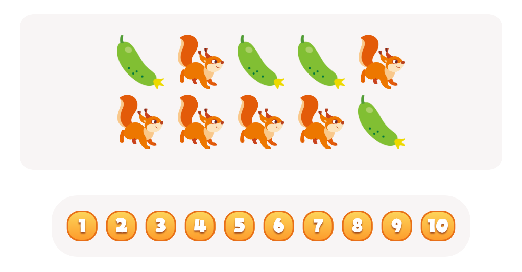 Explore Colors and Count. Orange Object Worksheet