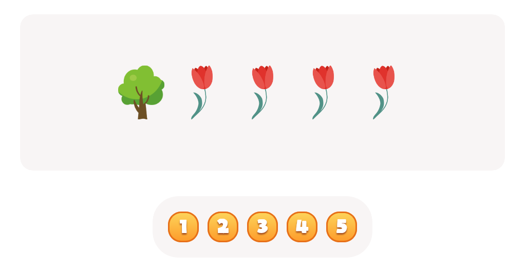 Explore colors and count. Red Object Worksheet