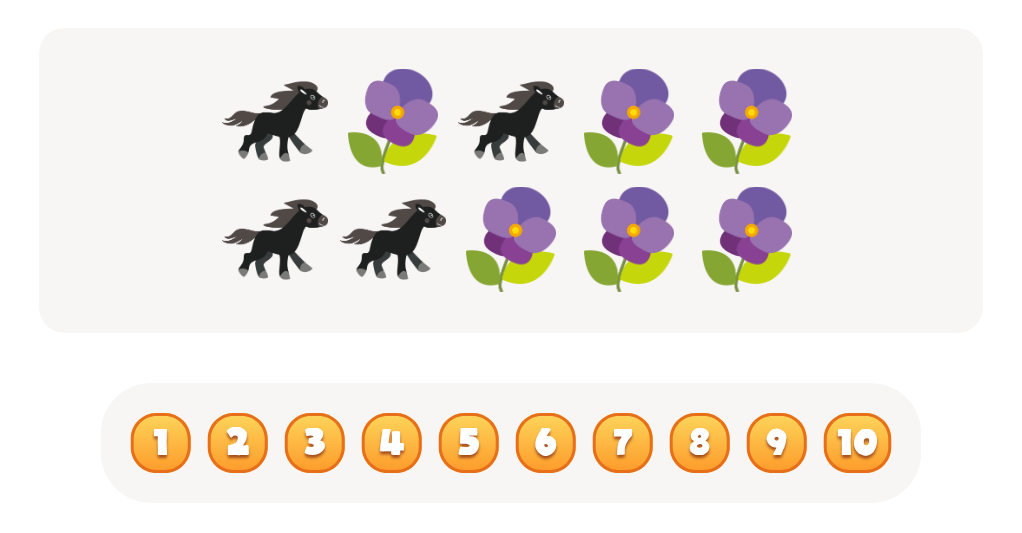 Explore Colors and Count. Violet Object Worksheet