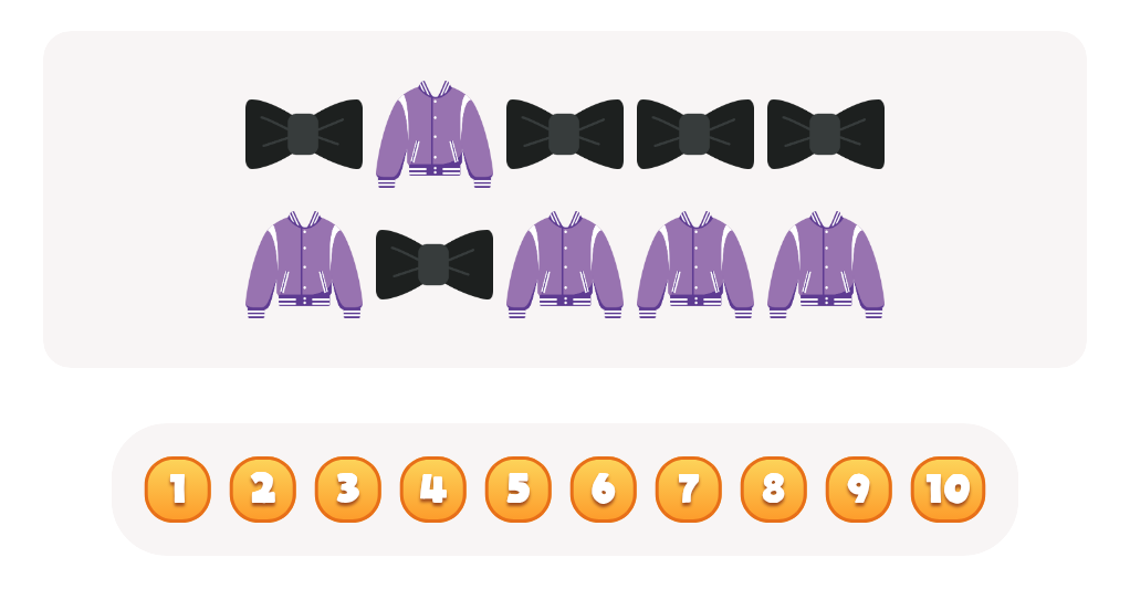 Explore Colors and Count. Violet Object Worksheet