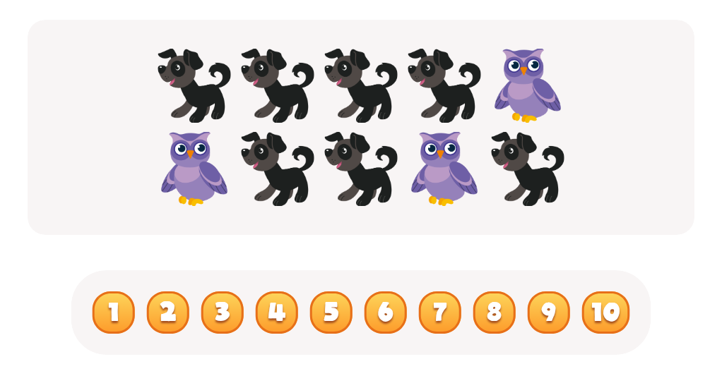 Explore Colors and Count. Violet Object Worksheet