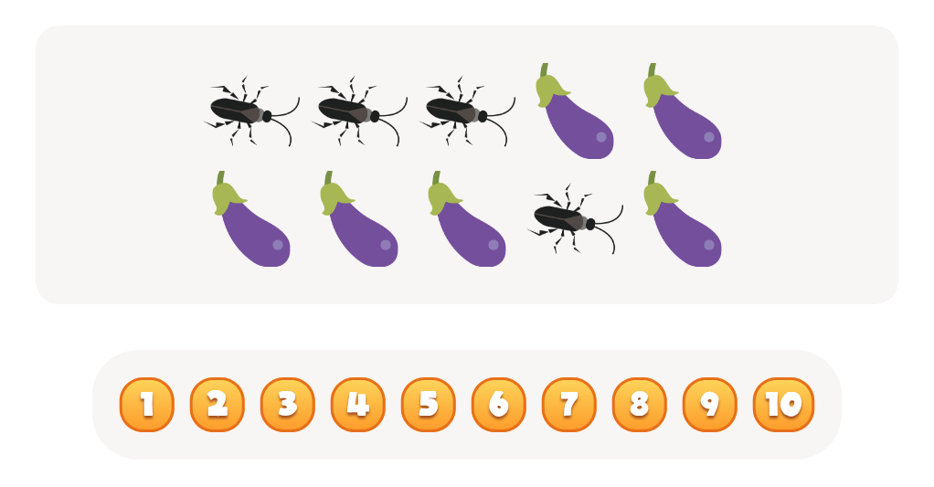 Explore Colors and Count. Violet Object Worksheet