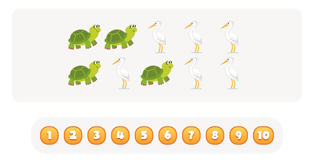 Explore Colors and Count. White Object Worksheet