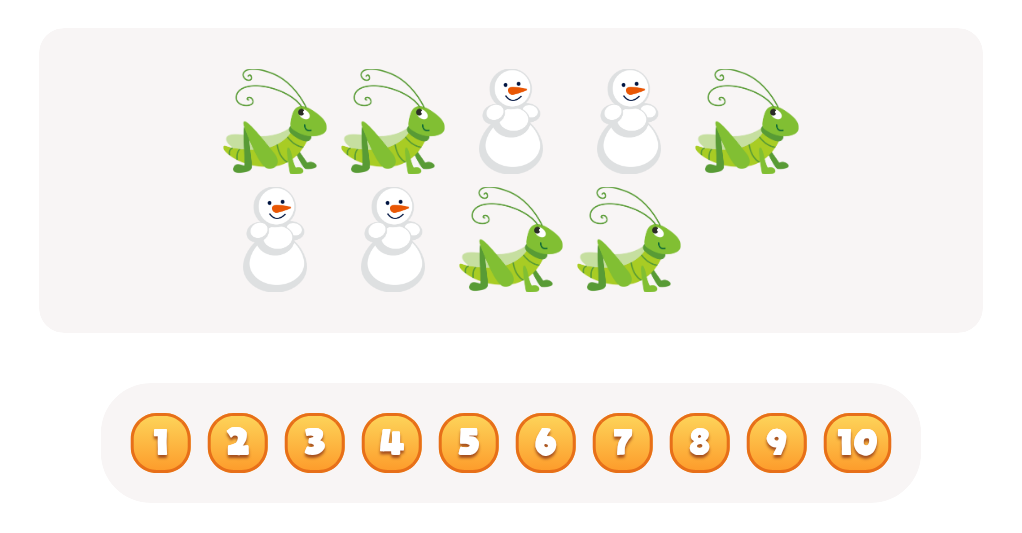 Explore Colors and Count. White Object Worksheet