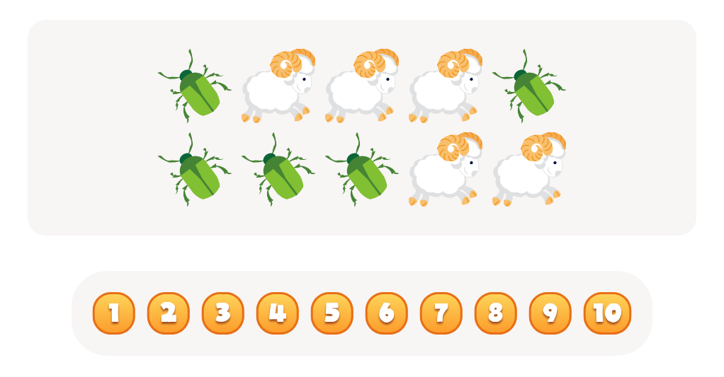 Explore Colors and Count. White Object Worksheet