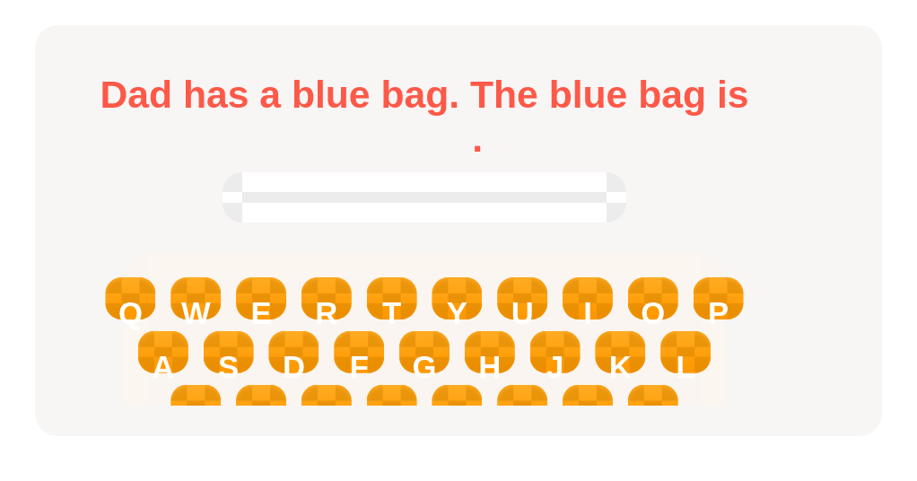 Fill in the sentence with a possessive pronoun.