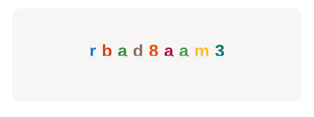 Find and tap all ‘a’ letters among these symbols.