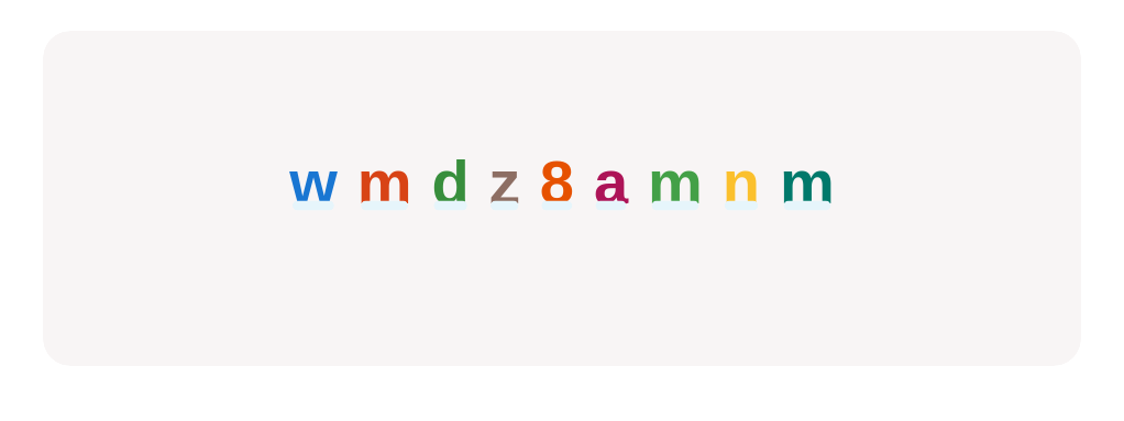 Find and tap all ‘m’ letters among these symbols.
