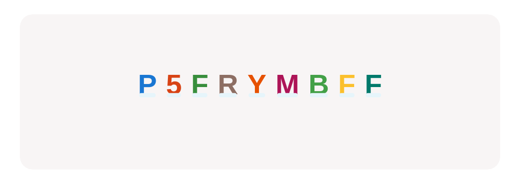 Find and tap all the uppercase ‘F’s.